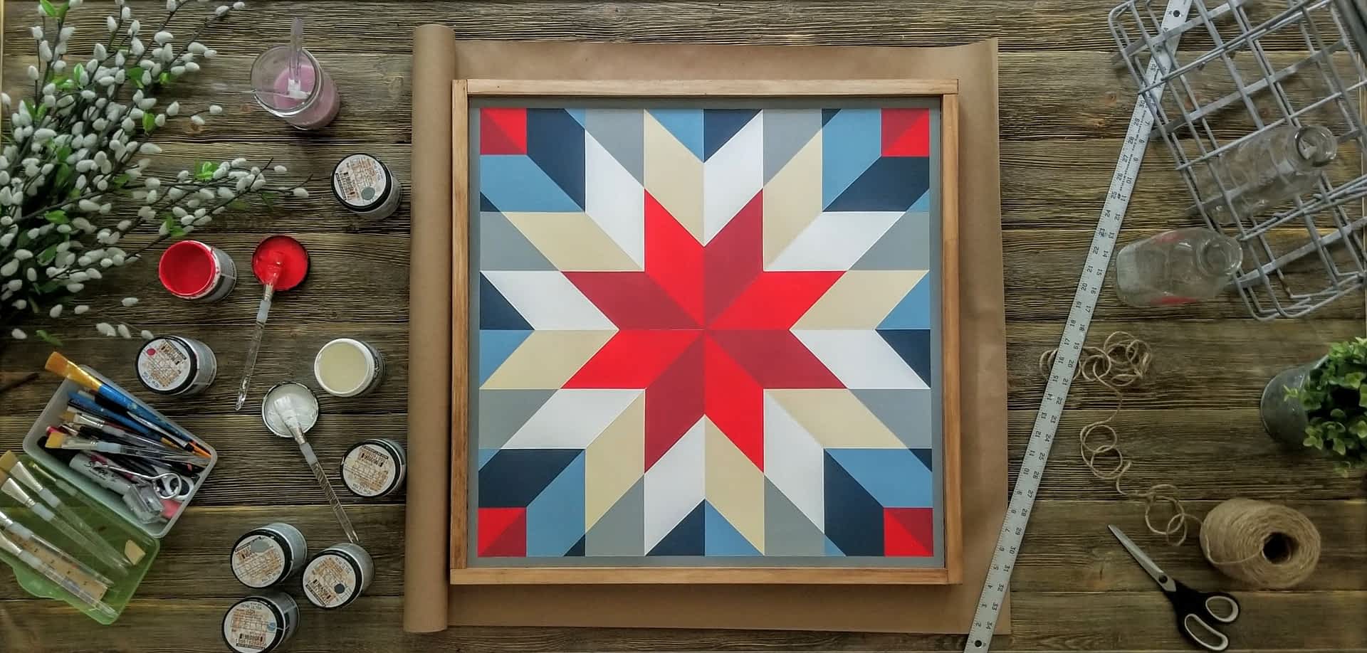 Barn Quilt Class By Christine Muletown Designs Made